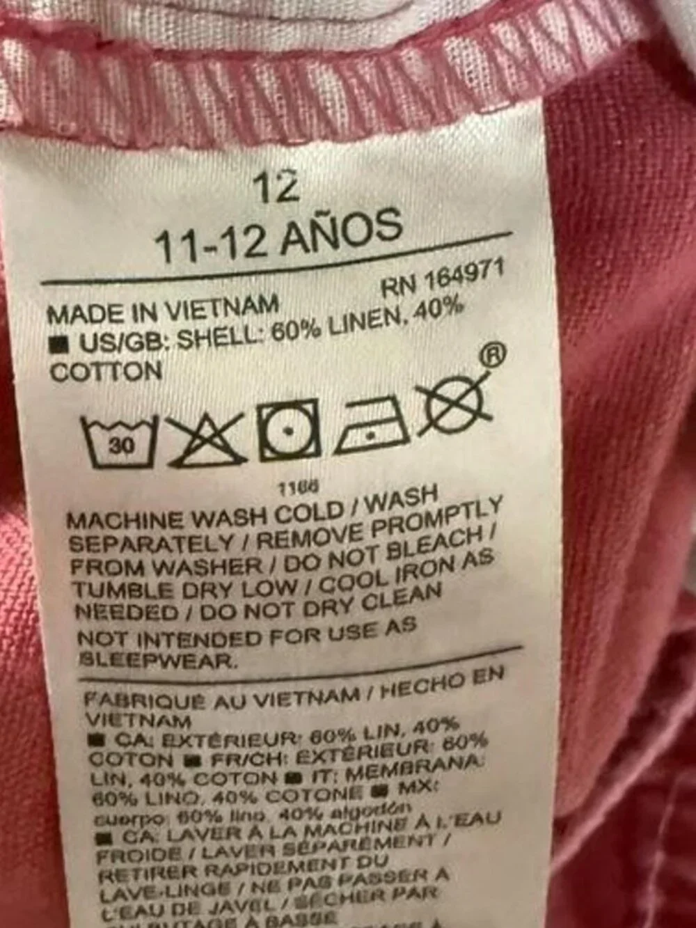 Janie and Jack Cotton/Linen Drawstring Shorts, Size 12
